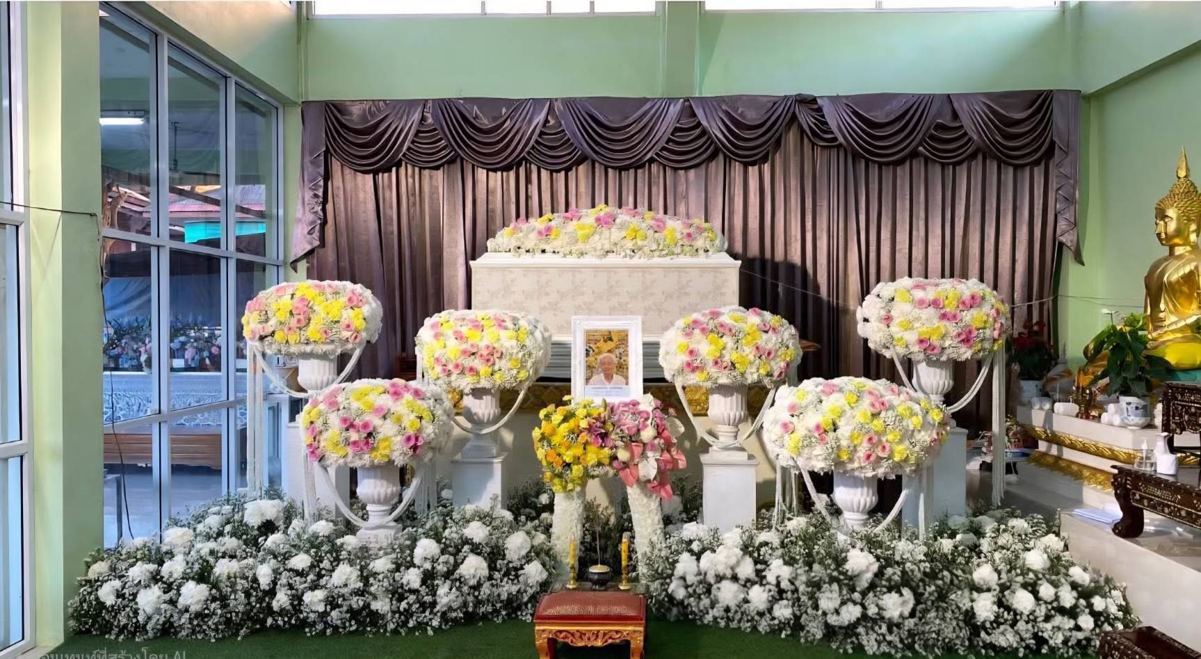ผลงานเจียฮวด หีบศพ